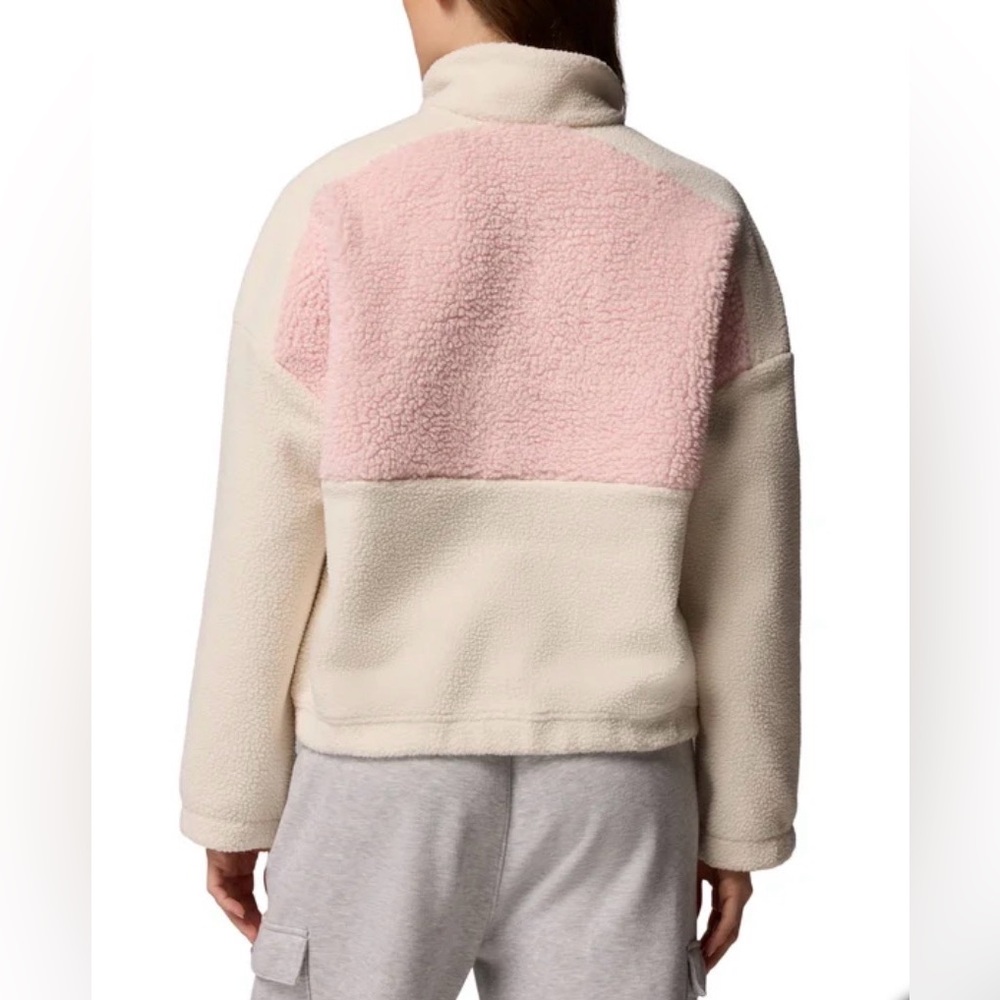 NWT Columbia Lodge Sherpa Fleece Jacket - Picture 2 of 3